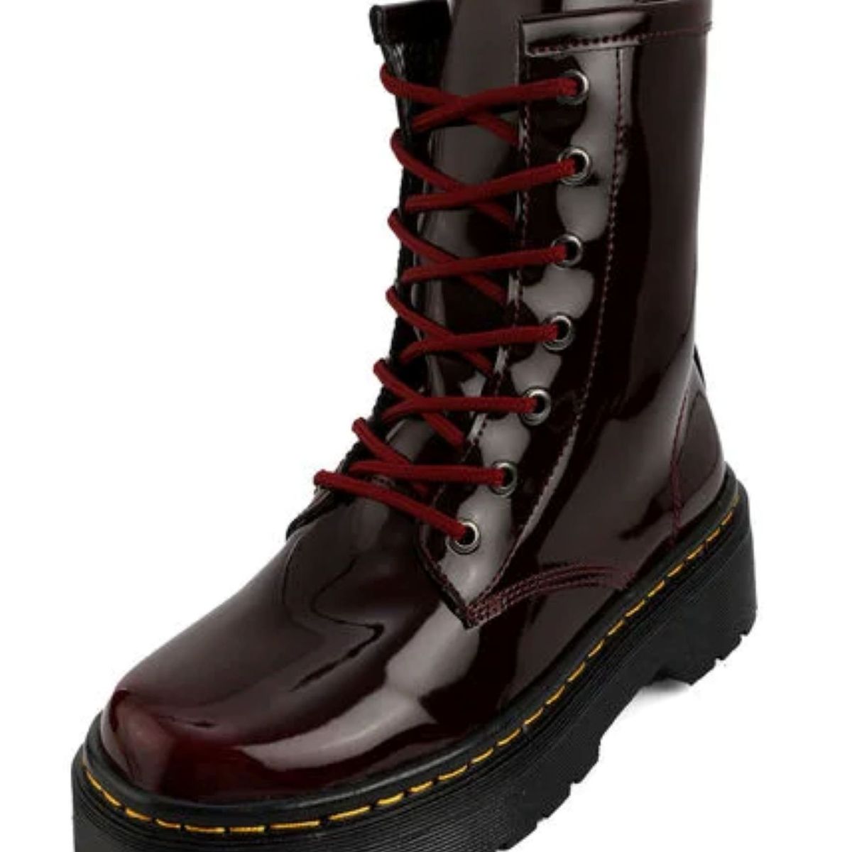 VILLABONR - Bota Charol Mujer VillabonR VMD-5033 Vinotinto