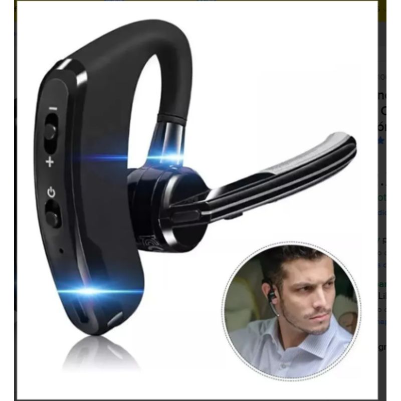 GENERICO - Audifonos Manos Libres Auricular Bluetooth Micrófono De Voz