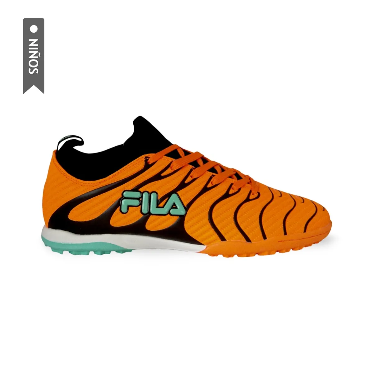 FILA - Zapatillas Fila Hyperflex Turf Niño-Naranja