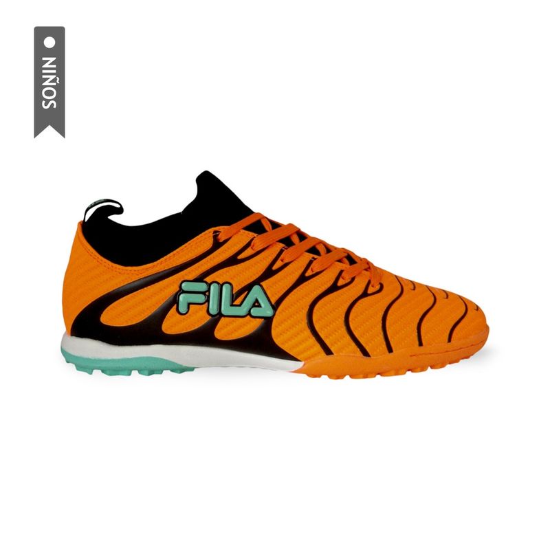 FILA - Zapatillas Fila Hyperflex Turf Niño-Naranja