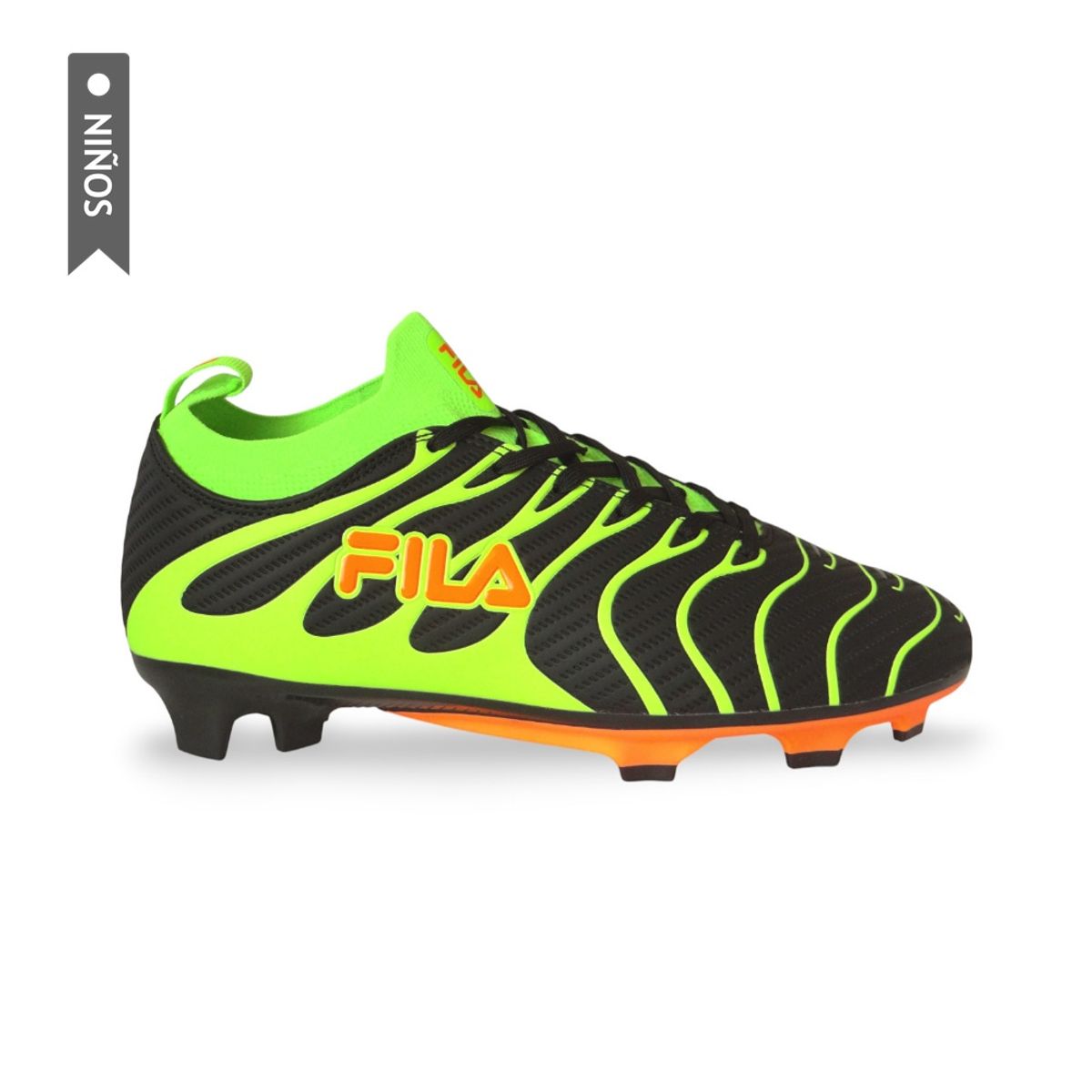 FILA - Guayos Fila Hyperflex Fg Niño-Negro