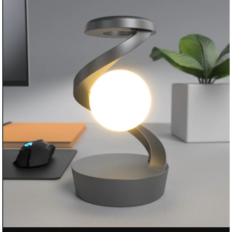 HOGAR DE MIS SUENOS - Lámpara Gravity Iluminación que Flota y Carga Sin Cables