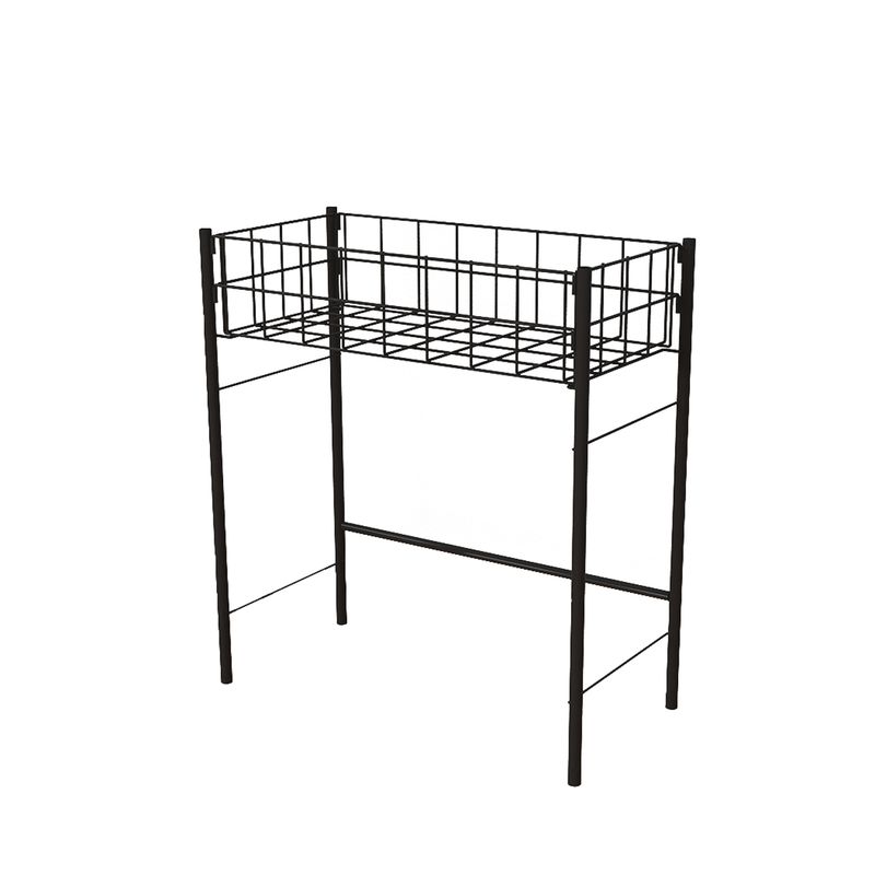 REJIPLAS - MUEBLE JARDINERO 1 NIVEL PLASTIFICADO NEGRO