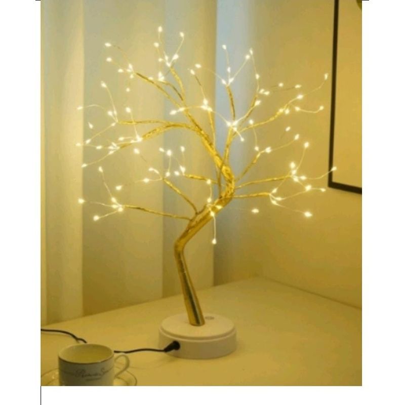 HOGAR DE MIS SUENOS - Lámpara ZenTree Luz Relajante en Forma de Bonsái