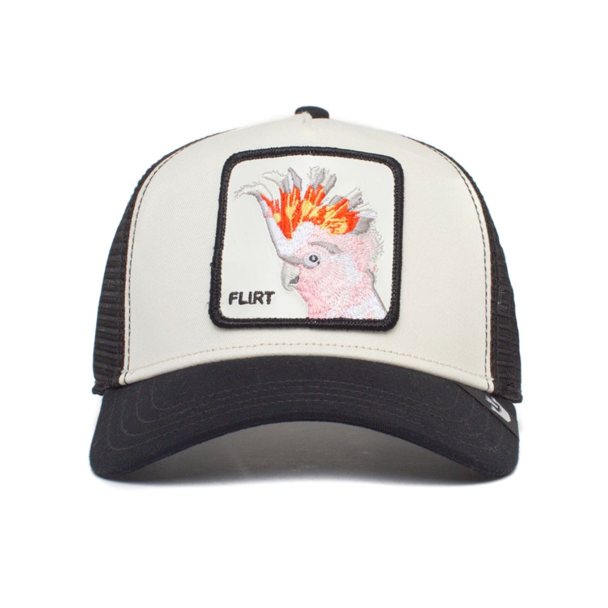GOORIN BROS - Gorra Goorin Bros Flirt Cacatua Blanca Negra - Original