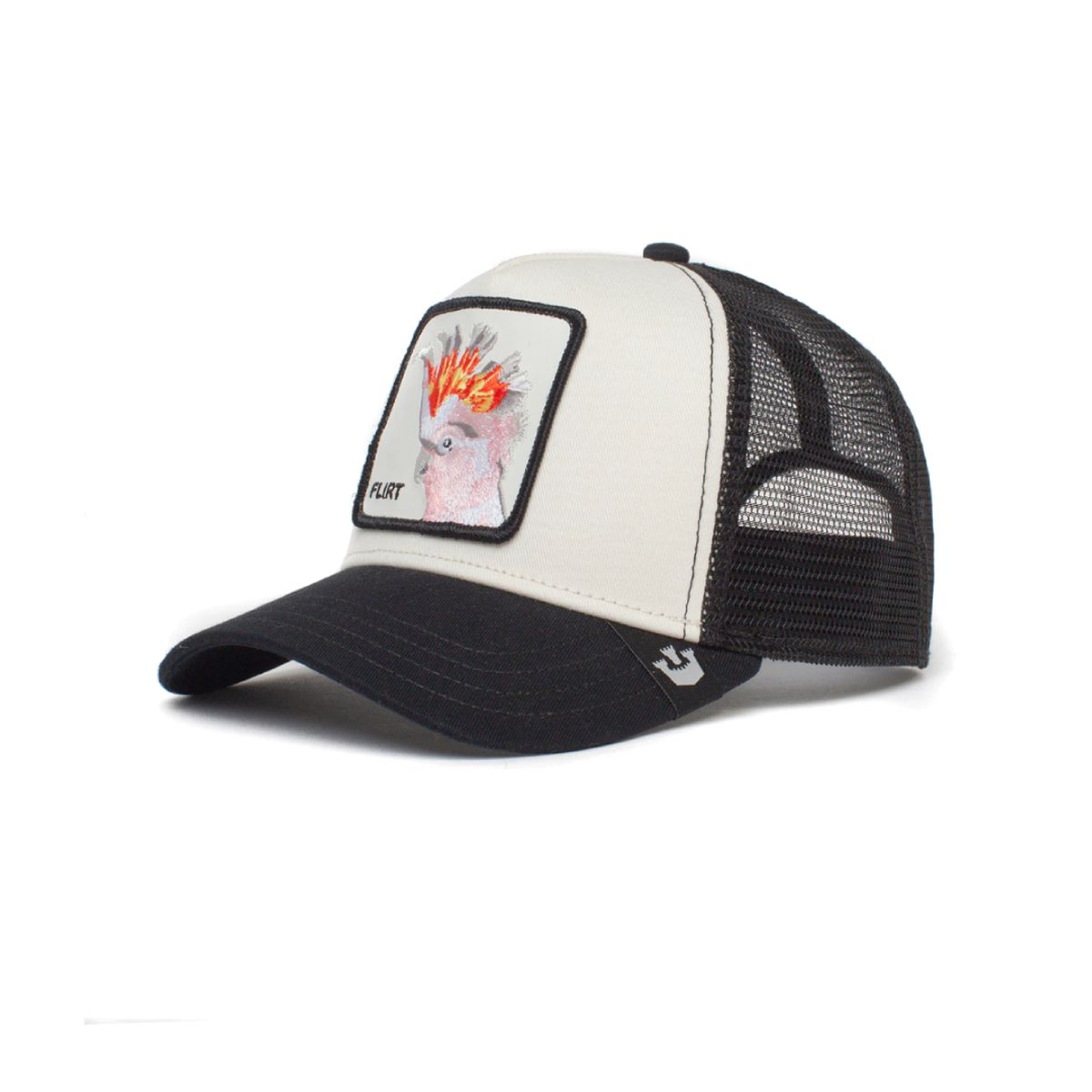 GOORIN BROS - Gorra Goorin Bros Flirt Cacatua Blanca Negra - Original
