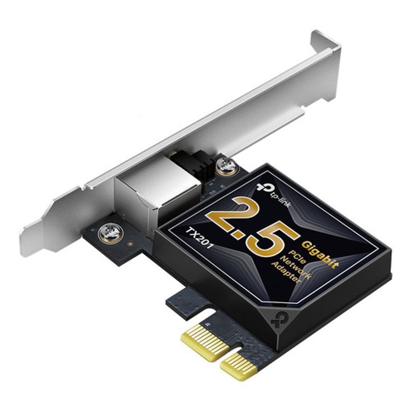 TP LINK - ADAPTADOR TP-LINK TX201 RED PCIE DE 25 GIGABITS