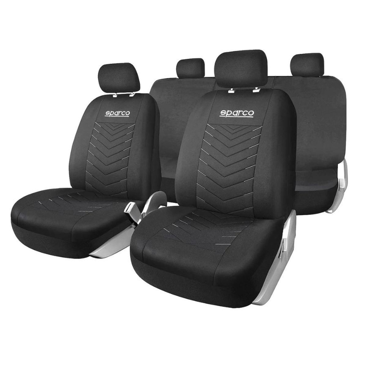 SPARCO - Set Fundas Cubreasiento Universal 11Pzs PES Sparco SPS468GR