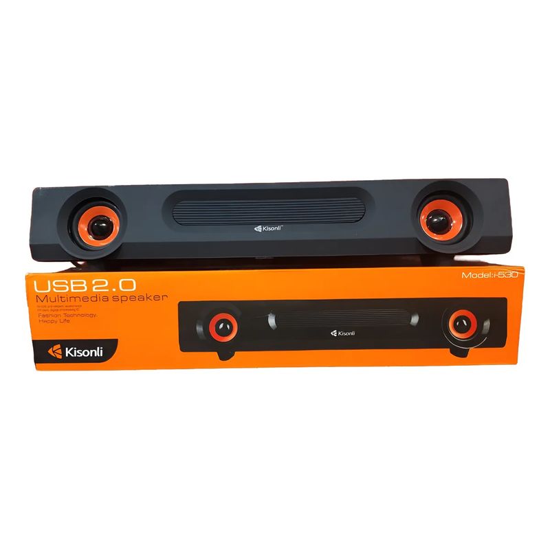 GENERICO - Parlante Altavoz Barra Sonido Alambrica Altavoz Rgb Bafle Pc