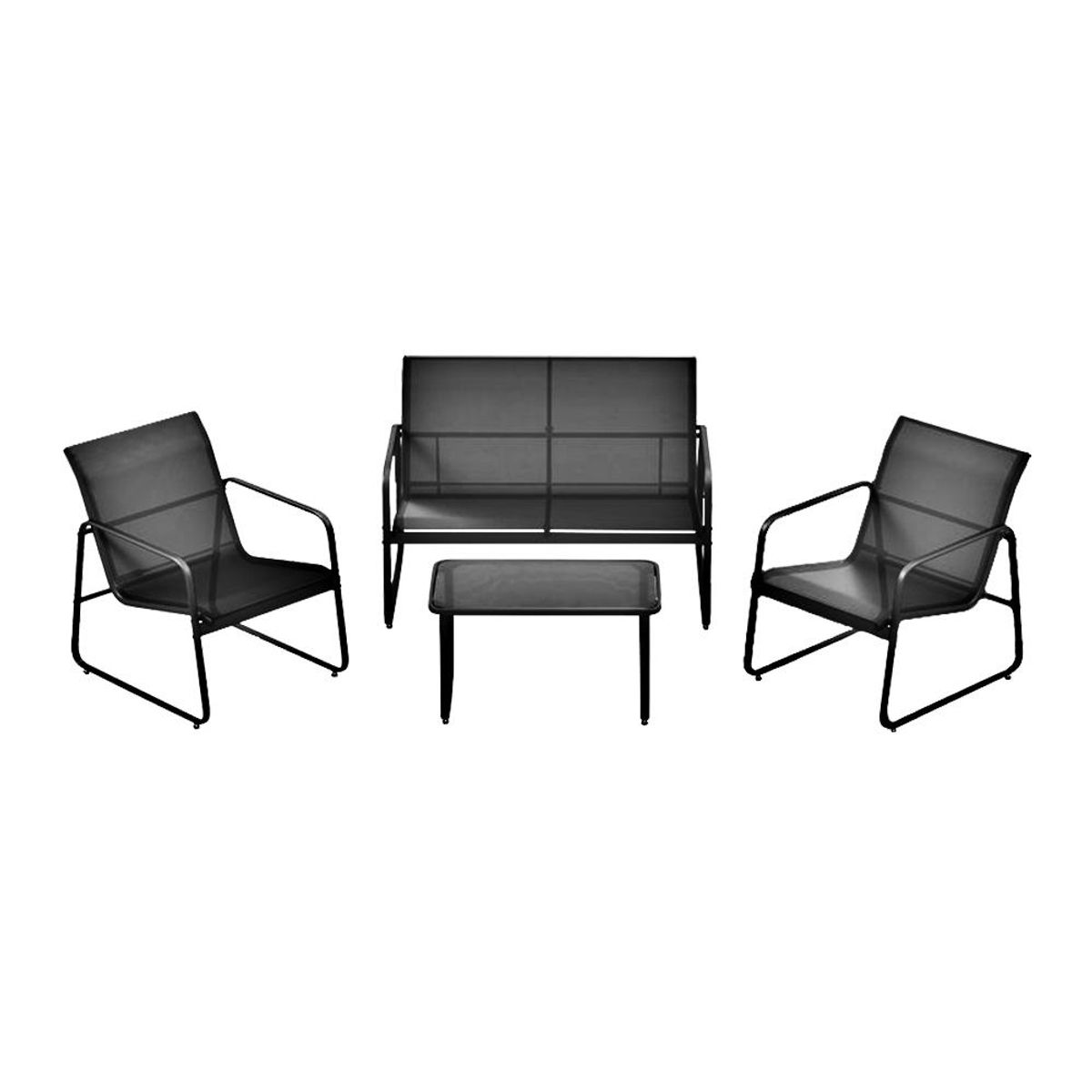 RTA DESIGN - Sala de Exterior Tuluma Gris Oscuro Dieño moderno