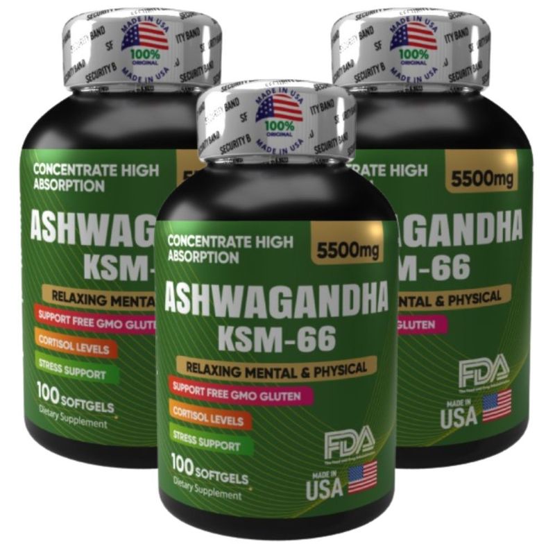 NATURAL ENERGY PRODUCTS - Ashwagandha Americana Organica x3