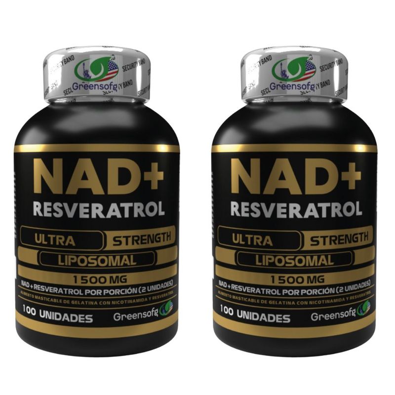 NATURAL ENERGY PRODUCTS - NAD + Resveratrol Americano Puro x2