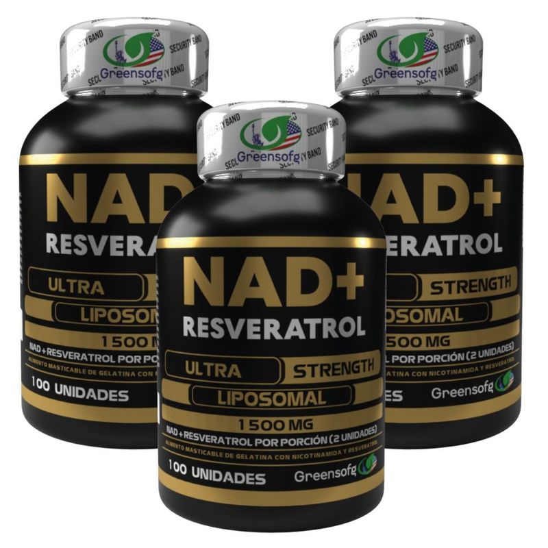 NATURAL ENERGY PRODUCTS - NAD + Resveratrol Americano Original x3