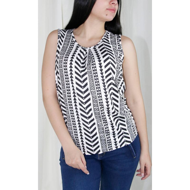 L Y H - Camiseta Para Mujer Sin Manga Negro Marca L&H