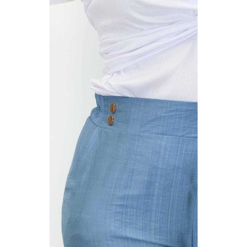 L Y H - Capri Para Mujer Azul Marca L&H