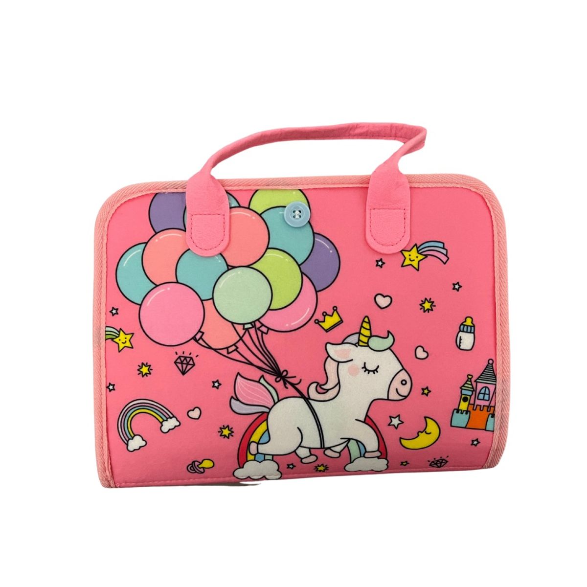 GENERICO - MALETÍN  SENSORIAL ROSADO  PARA NIÑOS