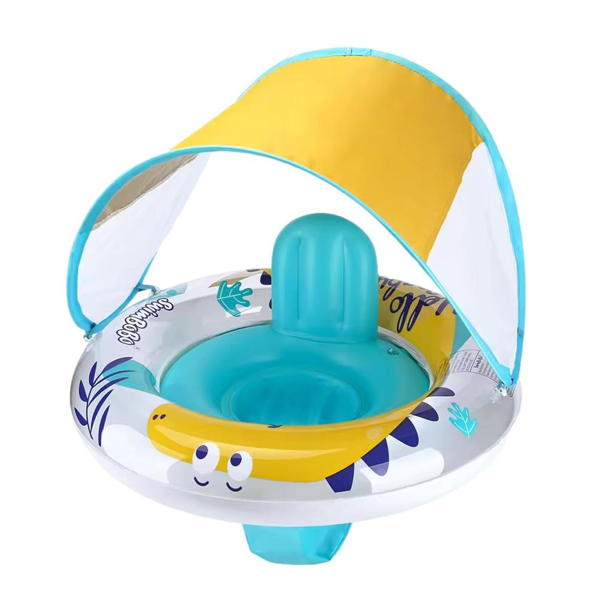 MUNDO BEBE - Flotador De Natación Para Bebes Con Cubierta De Proteccion
