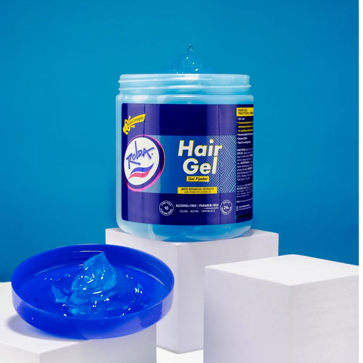 ROLDA - Gel Fijador Rolda Azul  Fijación Extrema 500ml