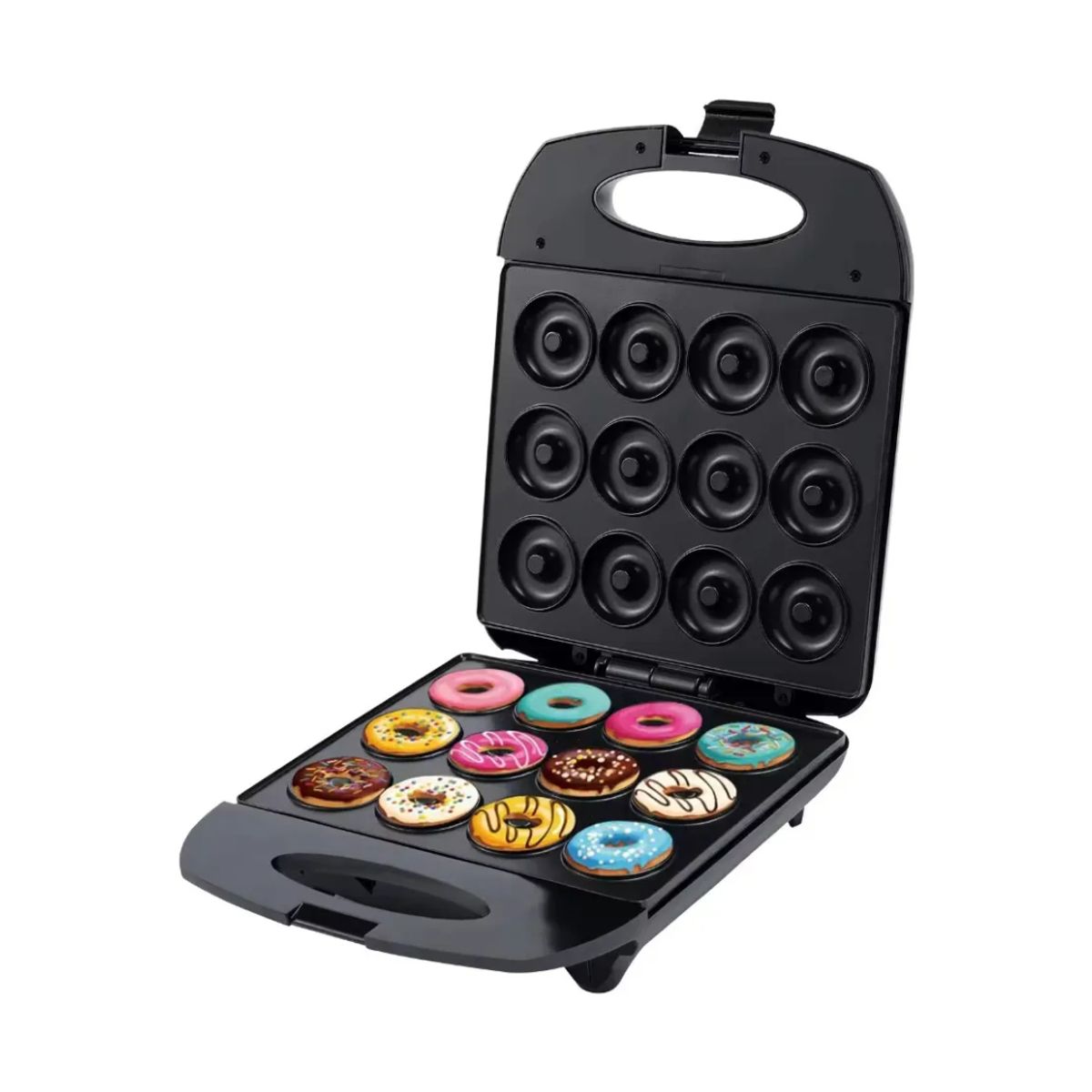 SOKANY - Maquina Mini Donas 12 Puestos Antiadherente Sokany