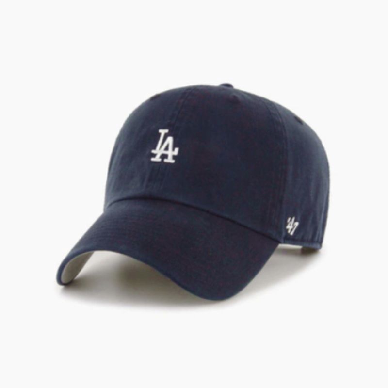 47 BRAND - Gorra Los Angeles Dodgers 47 Clean Up Navy Logo Pequeño - Original