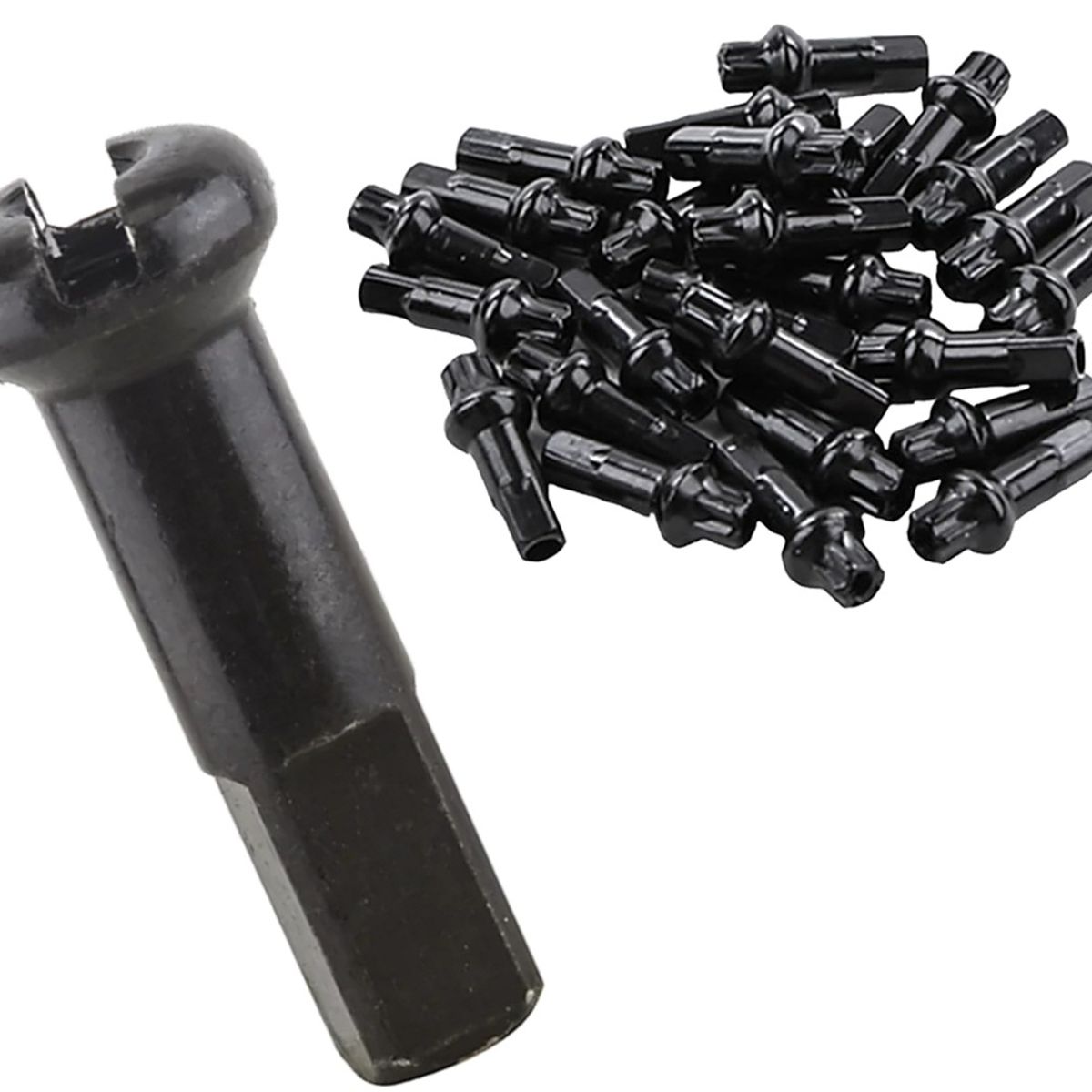 GENERICO - Niples Rines Bicicleta Cabezas Radios 14mm X 72unds