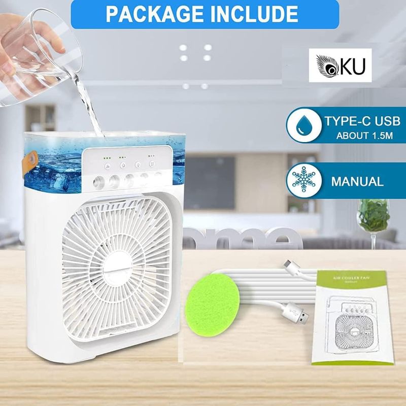 GENERICO - Aire Acondicionado Portátil Humidificador