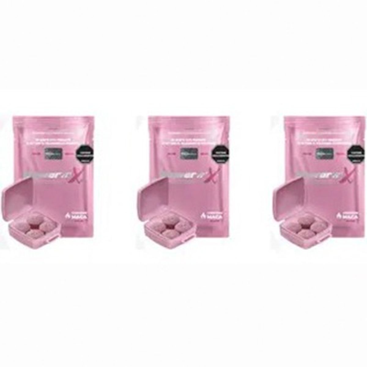 GENERICO - PowerS’x Mujer X (3 Pastilleros X 12 Unidades)