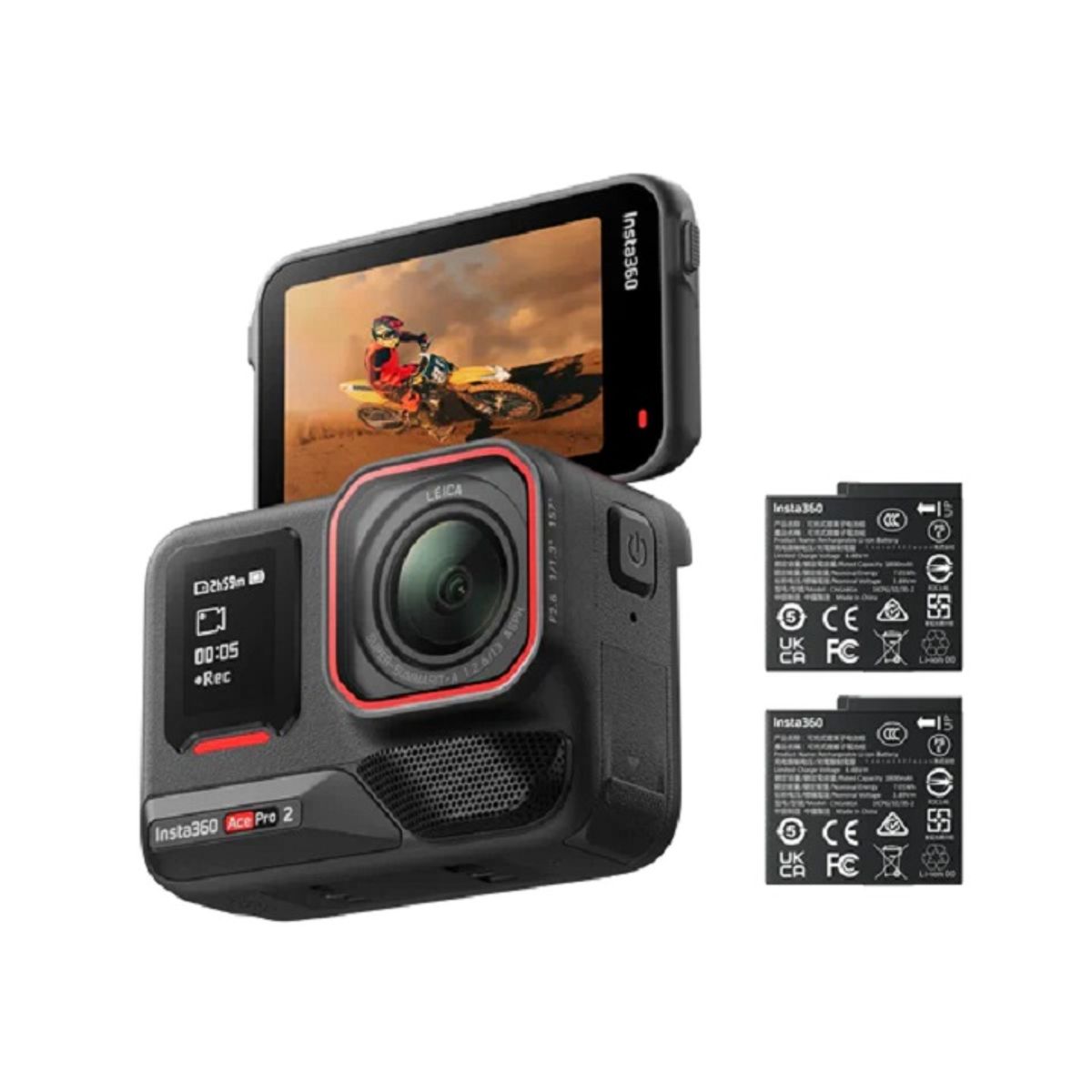 INSTA360 - Cámara Insta360 Ace Pro 2 Batería Dual 8k