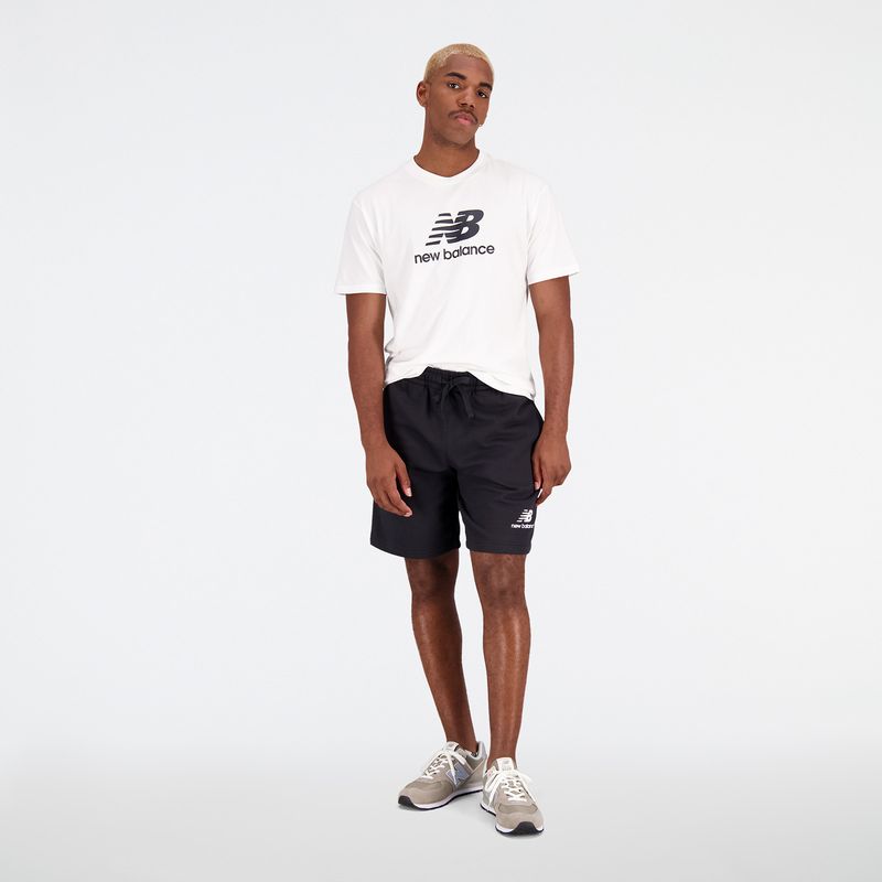 NEW BALANCE - Pantaloneta New Balance Original Essentials Negro Hombre