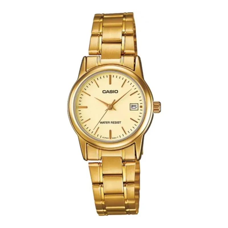 CASIO - Reloj Casio Referencia LTP-V002G-9A Diseño Elegante