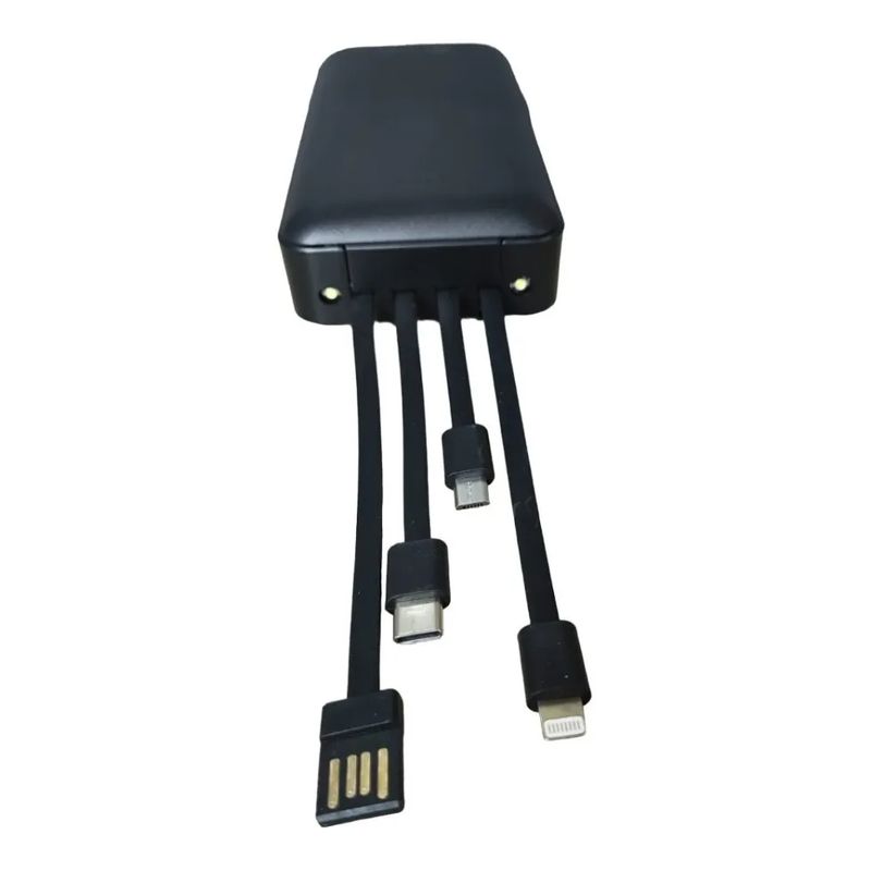 GENERICO - Bateria Externa Cargador Portatil 20000mah Carga Rapida Usb