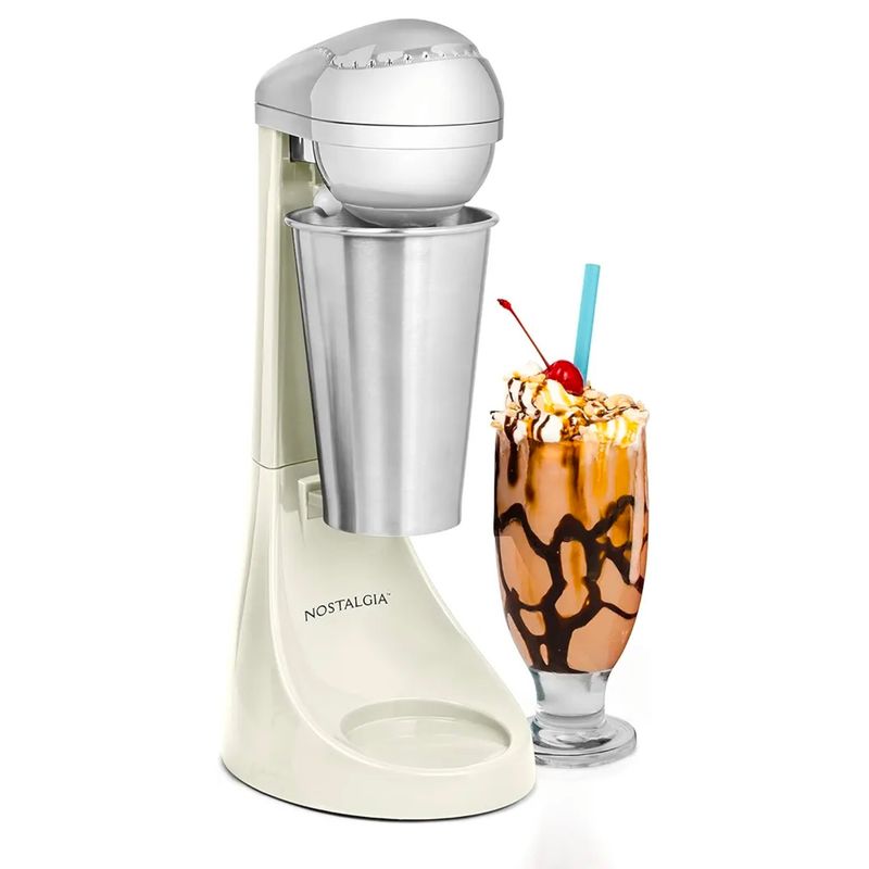NOSTALGIA - Batidora malteadora nostalgia potente 100 watts 450 ml