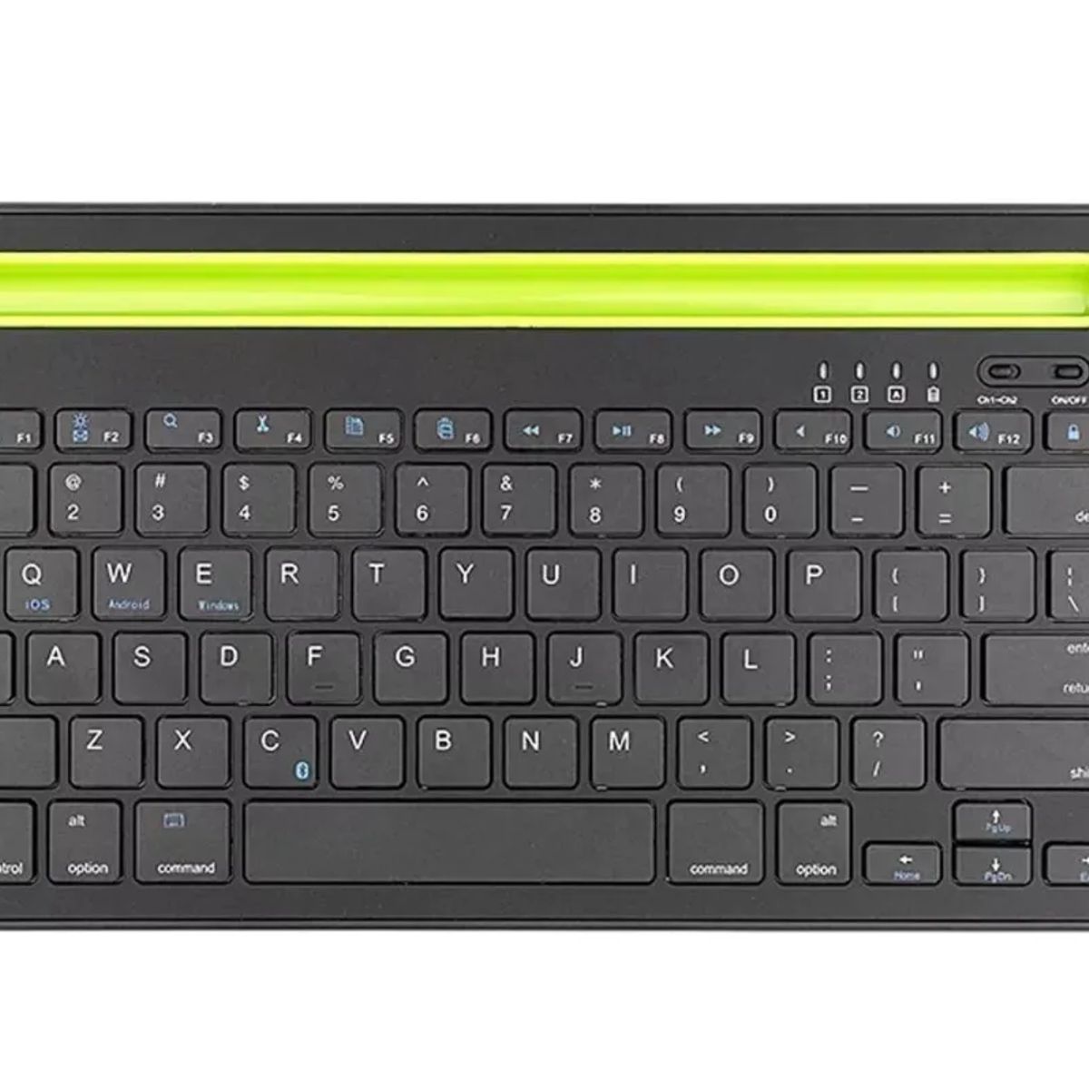 GENERICO - Teclado Inalambrico Bluetooth 2 Canales Multi Dispositivo AS-199