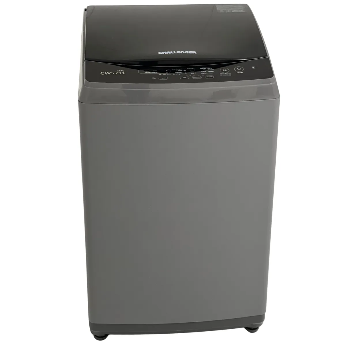 CHALLENGER - Lavadora Challenger 11 KG Carga Superior Gris CW-5711 DMG