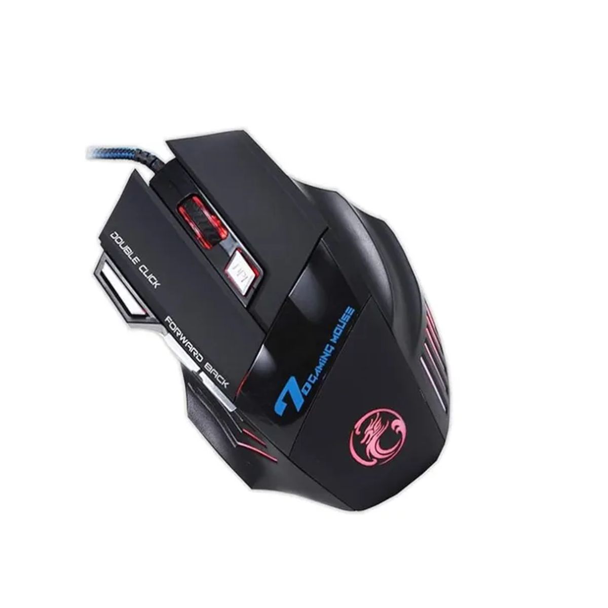 GENERICO - Mouse  Gamer 509 RGB Botones Iluminación LED Alta Precisión