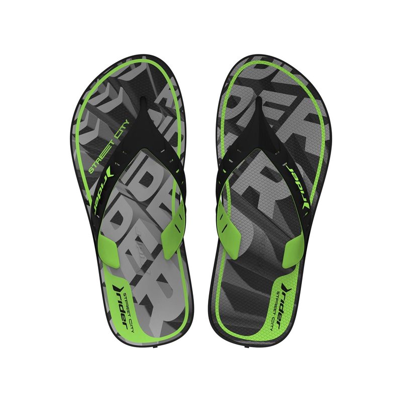 RIDER - SANDALIAS NEGRO HOMBRE RIDER STREET CITY DEDO AD 12107-BM506