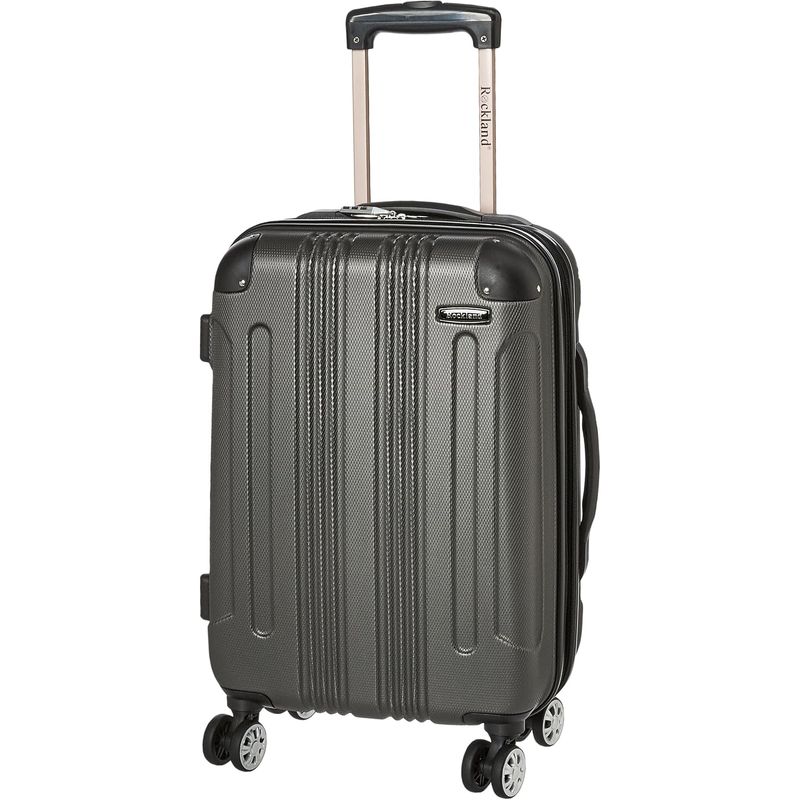ROCKLAND - Maleta de mano Rockland London con ruedas duras 20 pulg