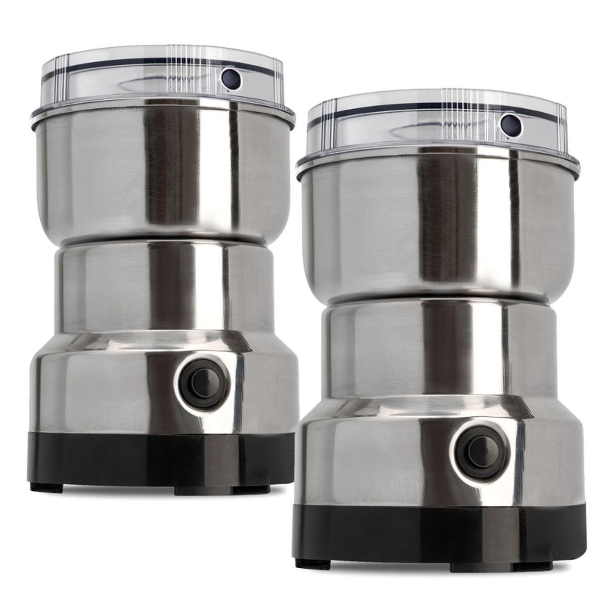 CHEF MASTER - Set x2 Molinillo Eléctrico para Café Especias Semillas 150W
