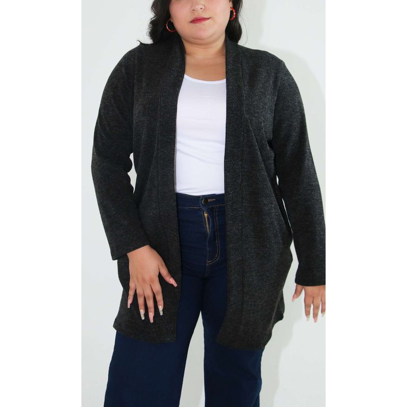 L Y H - Chilango Para Mujer Manga Larga Negro Marca L&H