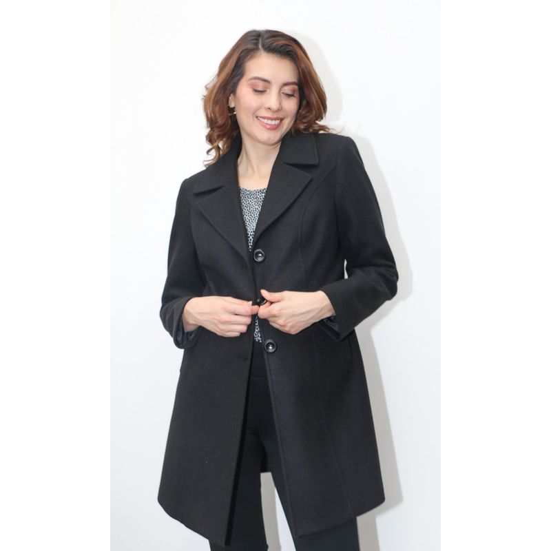 L Y H - Gaban Para Mujer Negro Marca L&H