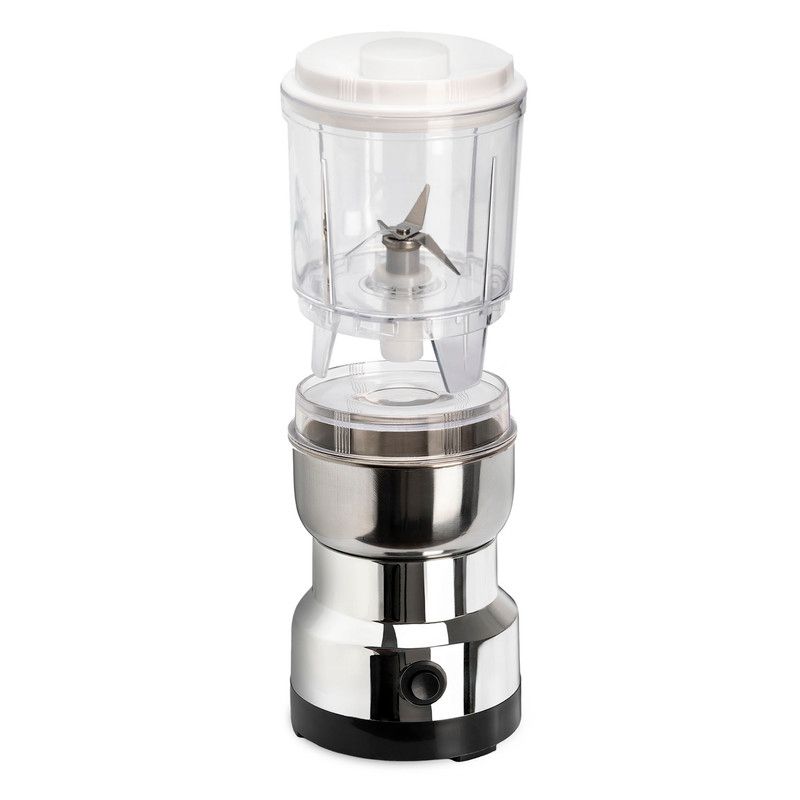 CHEF MASTER - Molino de Café y Picadora Eléctrica 2 en 1 400W Acero Inox