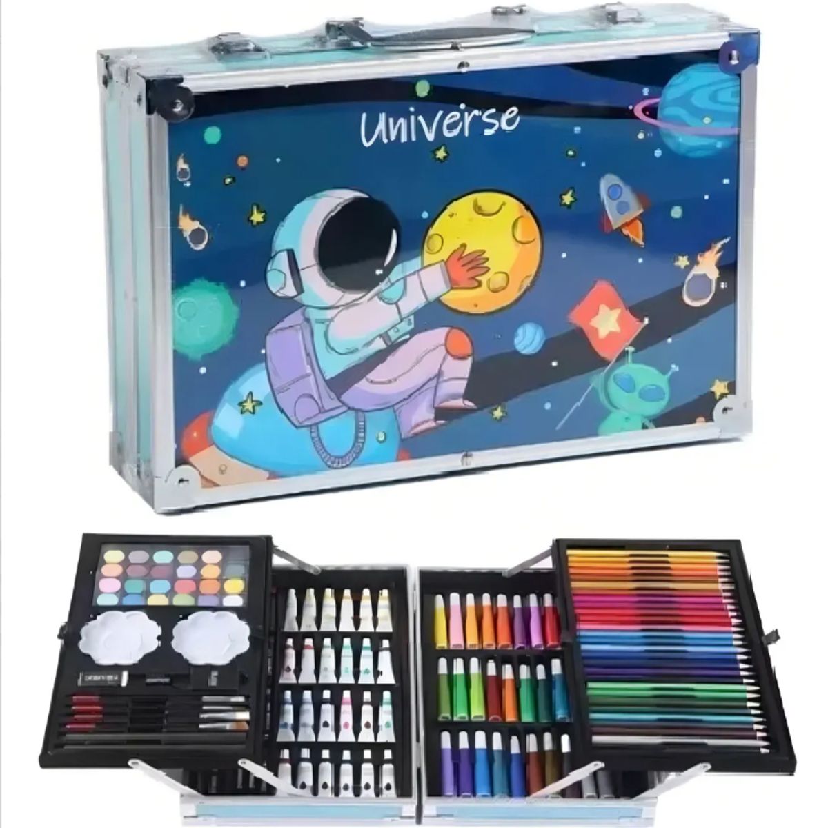 ARTECK - Kit De Pintura Profesional - Set De Arte Para Niños 145 Pcs
