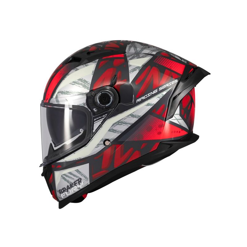 MT HELMETS - CASCO MT HELMETS BRAKER SV FURY C5 BRILLO TALLA M