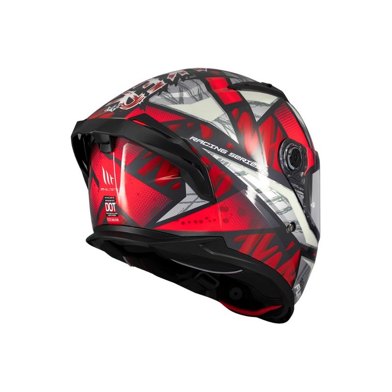MT HELMETS - CASCO MT HELMETS BRAKER SV FURY C5 BRILLO TALLA XL