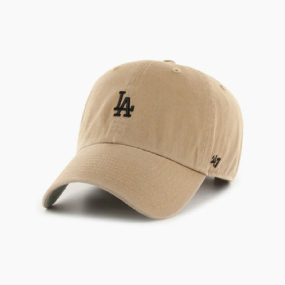 47 BRAND - Gorra Los Angeles Dodgers 47 Clean Up Caramelo Logo Pequeño - Original