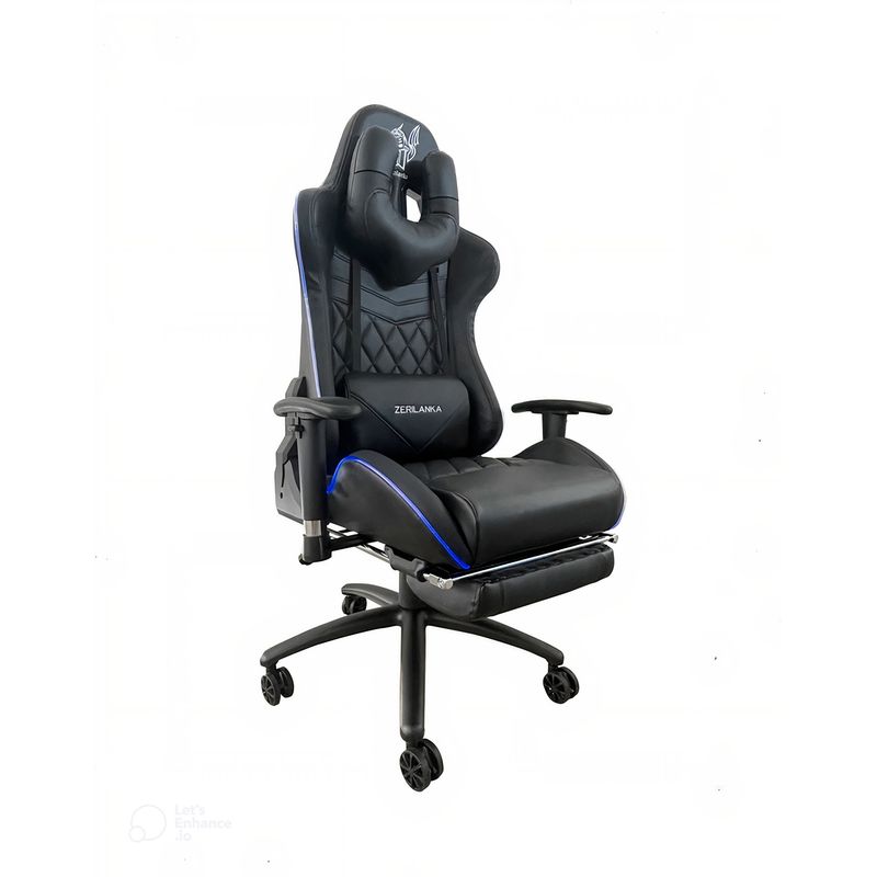 JYM - Silla Gamer Profesional Premium Cuero PU 170º Reclinable - RGB