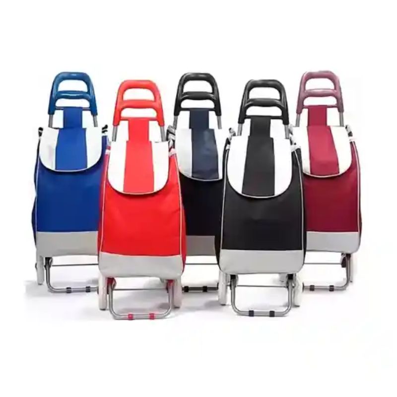 GENERICO - Carrito de mercado plegable con ruedas