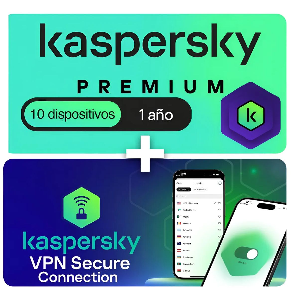 KASPERSKY - Antivirus Kaspersky Premium 10 Dispositivos 1 Año ESD