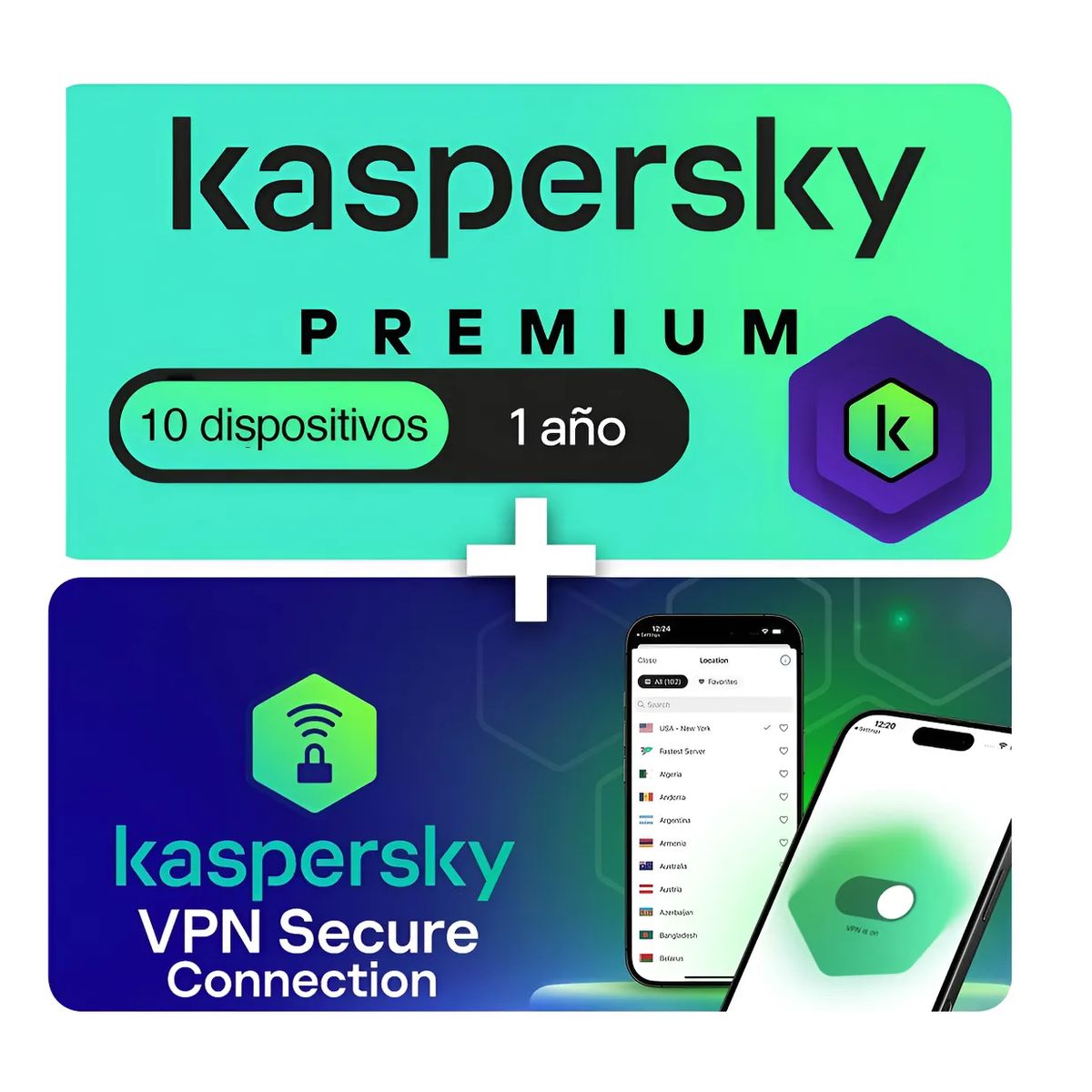 KASPERSKY - Antivirus Kaspersky Premium 10 Dispositivos 1 Año ESD