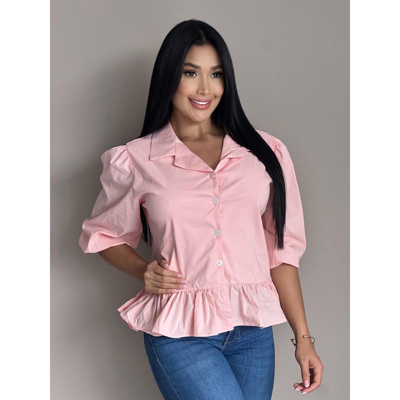 GENERICO - BLUSA MUJER ROSA LINDA 935